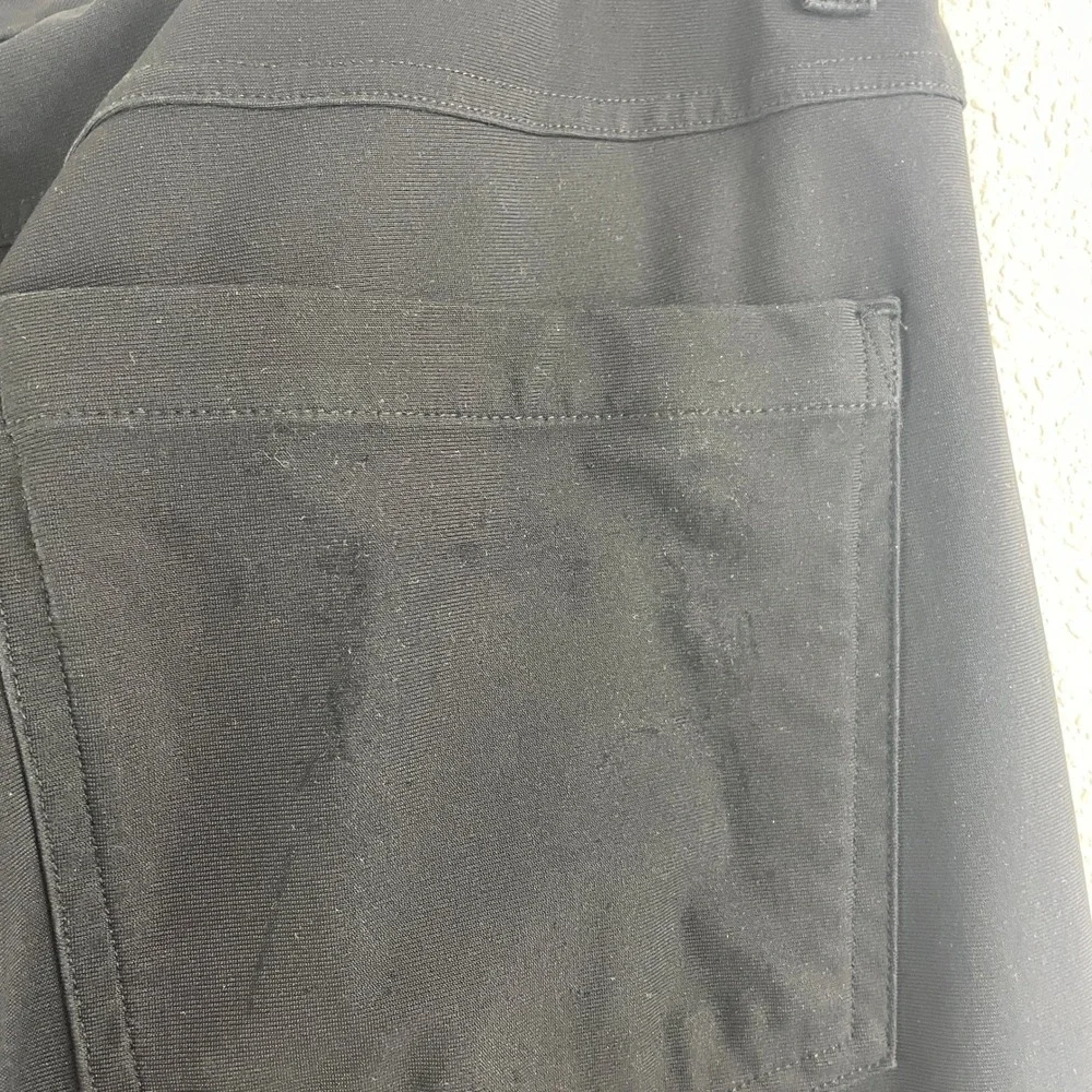 Lot of 2 Lululemon ABC Warpstreme Pant Men 33 Black Gray Slim Straight Technical